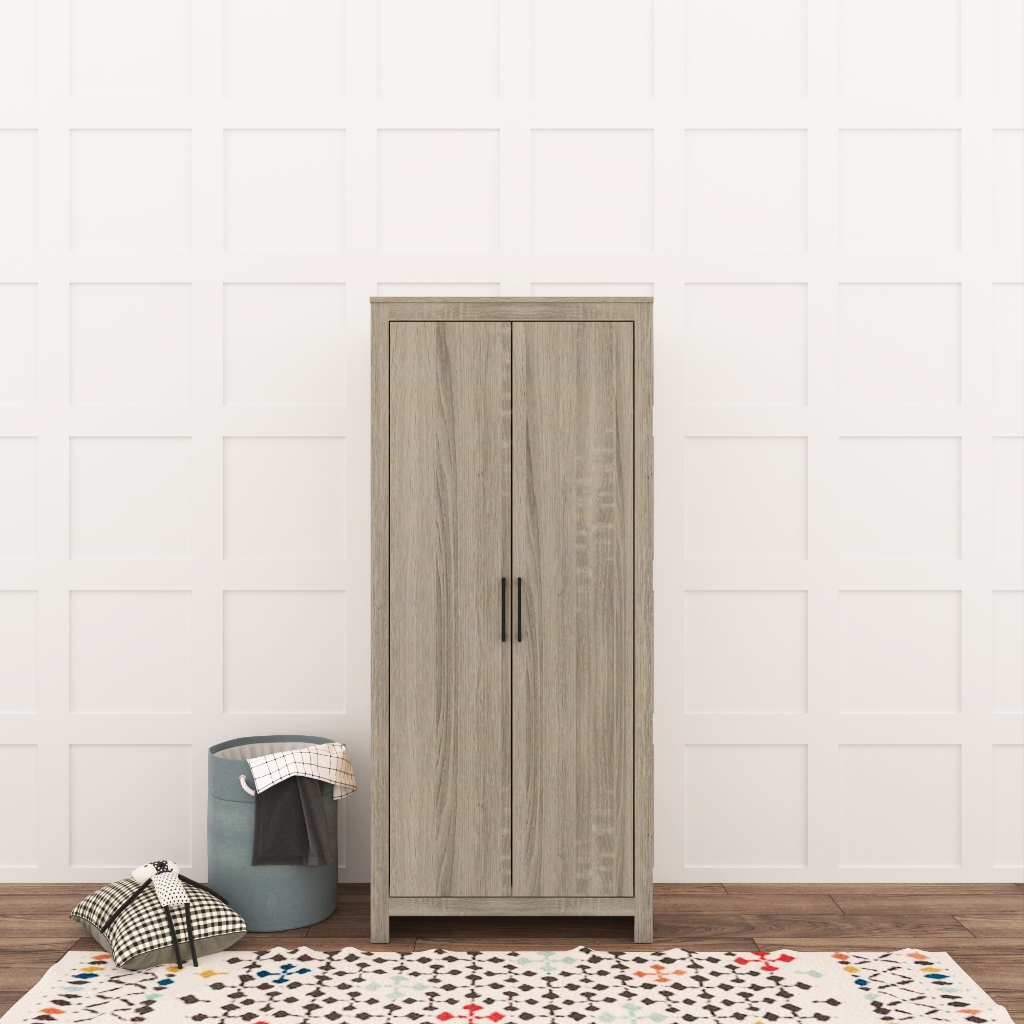 Tomato Home ตู้เสื้อผ้าไม้ Oslo 2dr wardrobe กว้าง 79 ซม ลึก 52 ซม | ดีไซน์ดูดีสวยหรูเกินราคา |