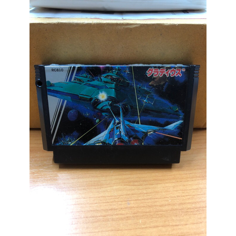 Gradius ตลับแท้ fc เทสแล้ว ตลับเกม
