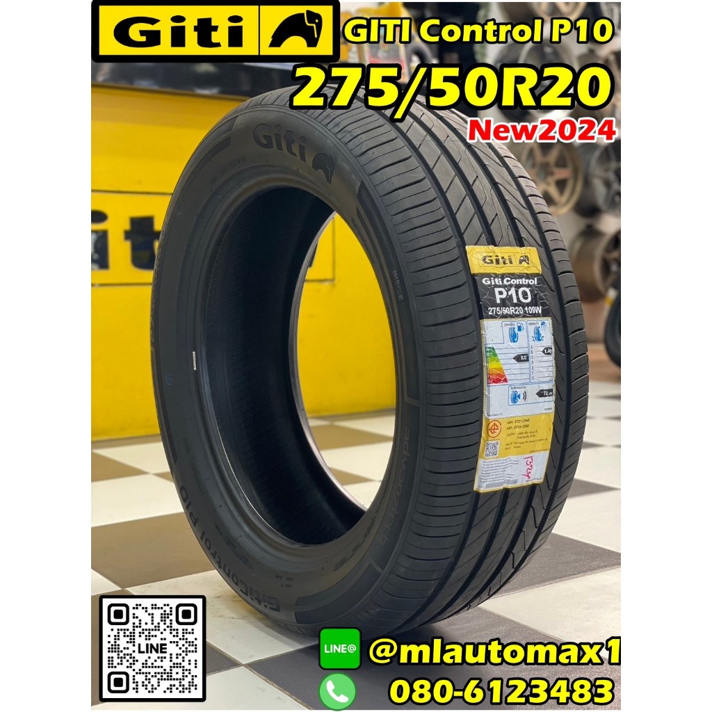 🔥#Giti control P10 275/50R20 🔥ยางรถยนต์คุณภาพดี นุ่มเงียบ สมรรถนะสูง ยางใหม่ปี2024