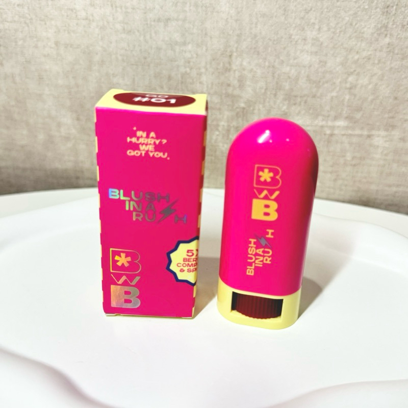 [พร้อมส่ง] (บลัชฉ่ำคุมมัน) BWB Blush in a Rush สี 01 ❤️