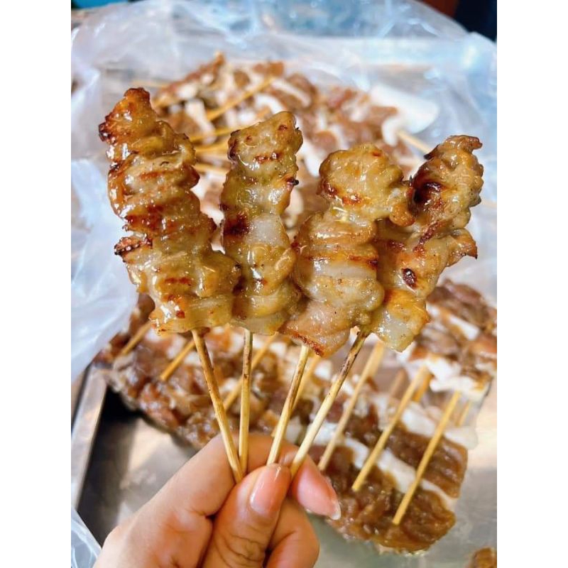 หมูปิ้งสูตรโบราณ 1แพ็คมี52ไม้ สุดคุ้ม