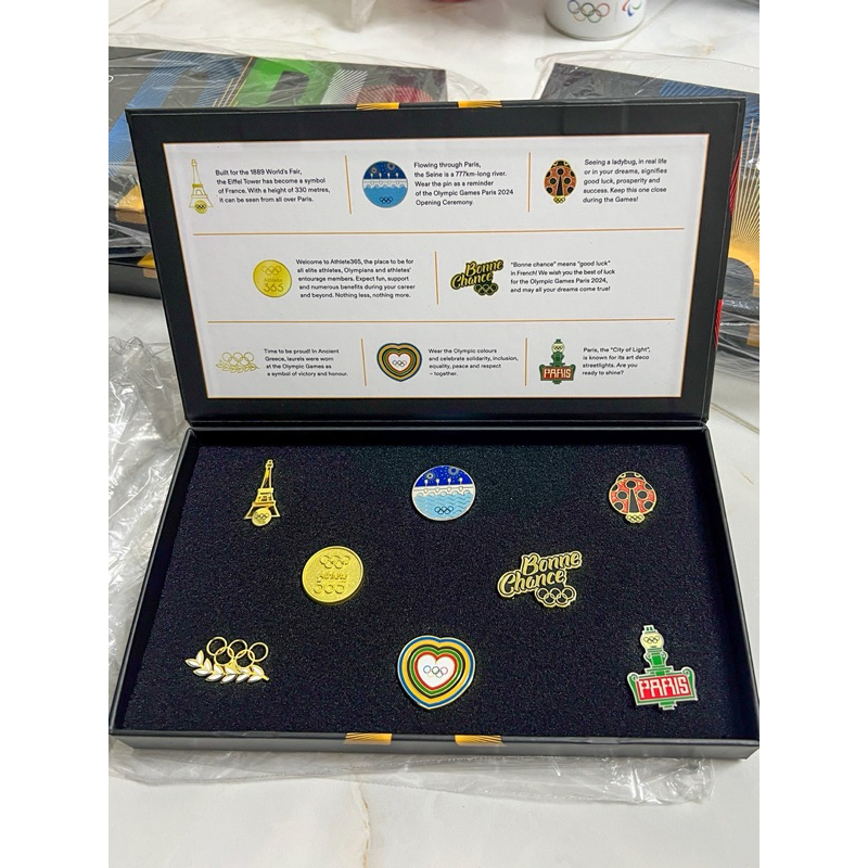 2024 Paris Olympic Athlete365 Pins
