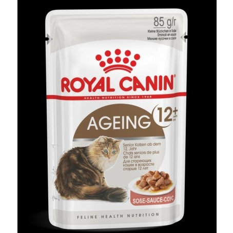 Royal Canin Ageing 12+ อาหารเปียกแมวสูงวัย อายุ 12 ปีขึ้นไป