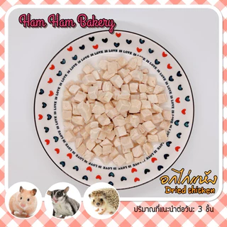 [Passorn.pet] Ham Ham Bakery อกไก่ ไข่ป็อบ สำหรับชูการ์ แฮมสเตอร์ เม่นแคระ