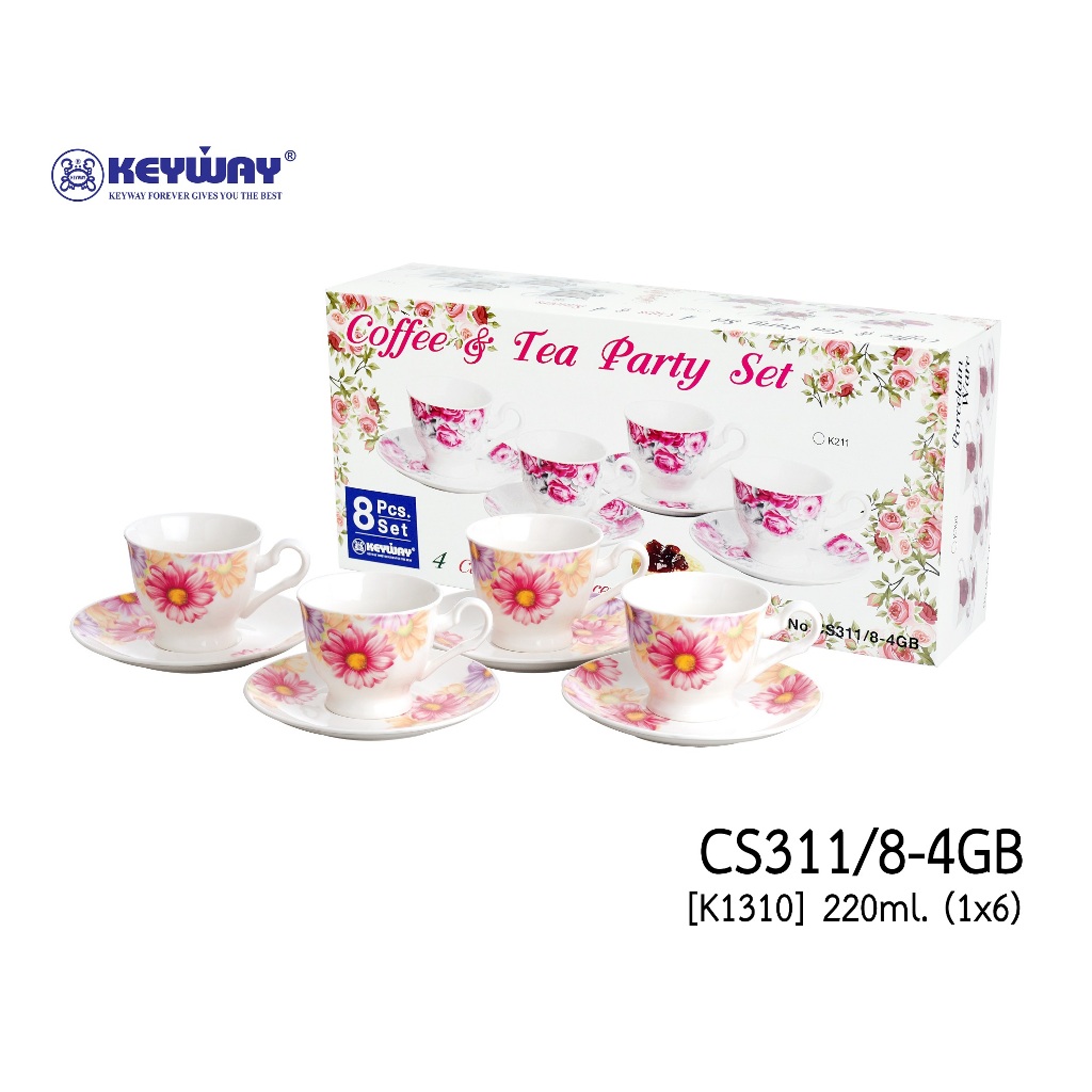 ชุดSET กาแฟ 4ที่ รุ่น CS311/8-4GB