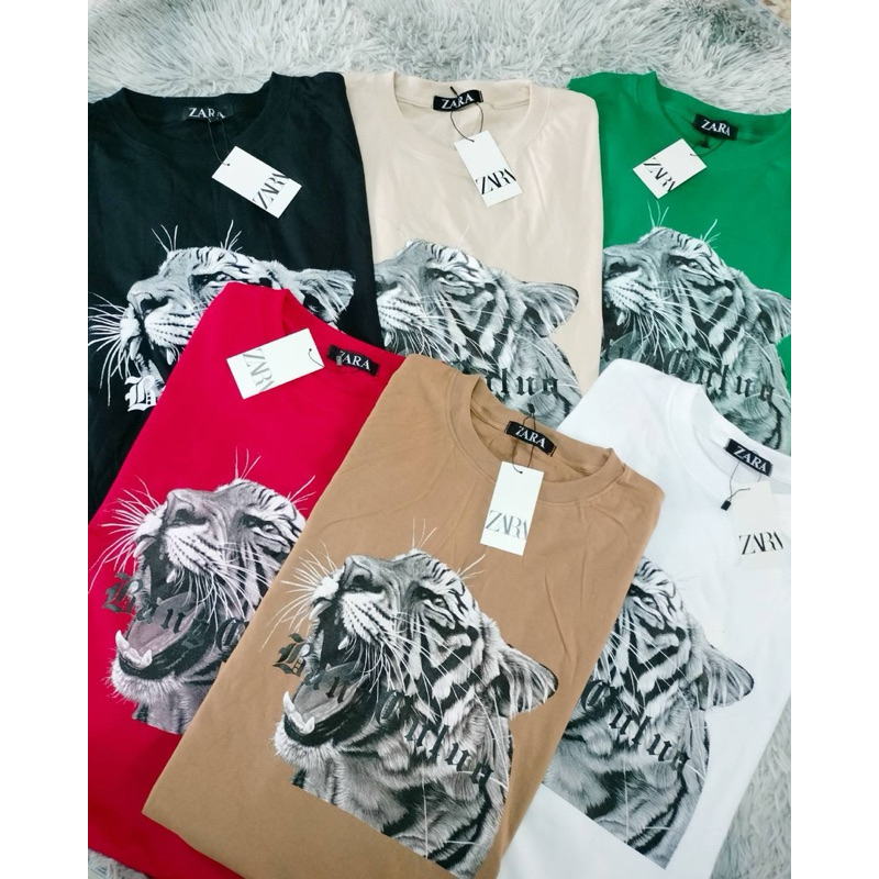 SIS.ON | พร้อมส่ง Oversize เสื้อยืดโอเวอร์ไซส์ No.23 เสือ