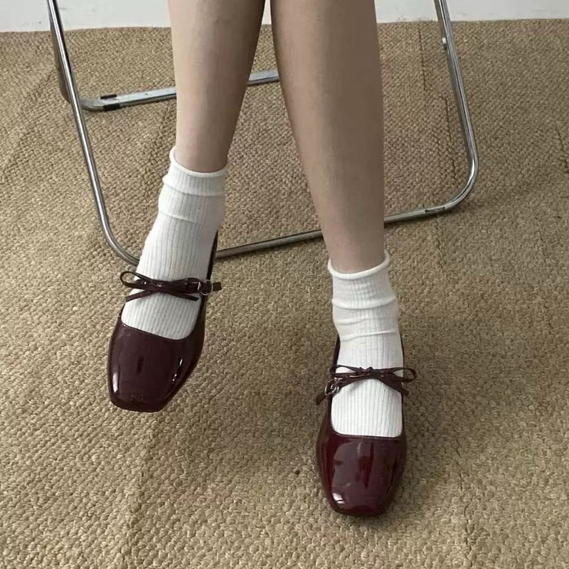 gurls.girl | พร้อมส่ง! maryjane shoes รองเท้าไบว์