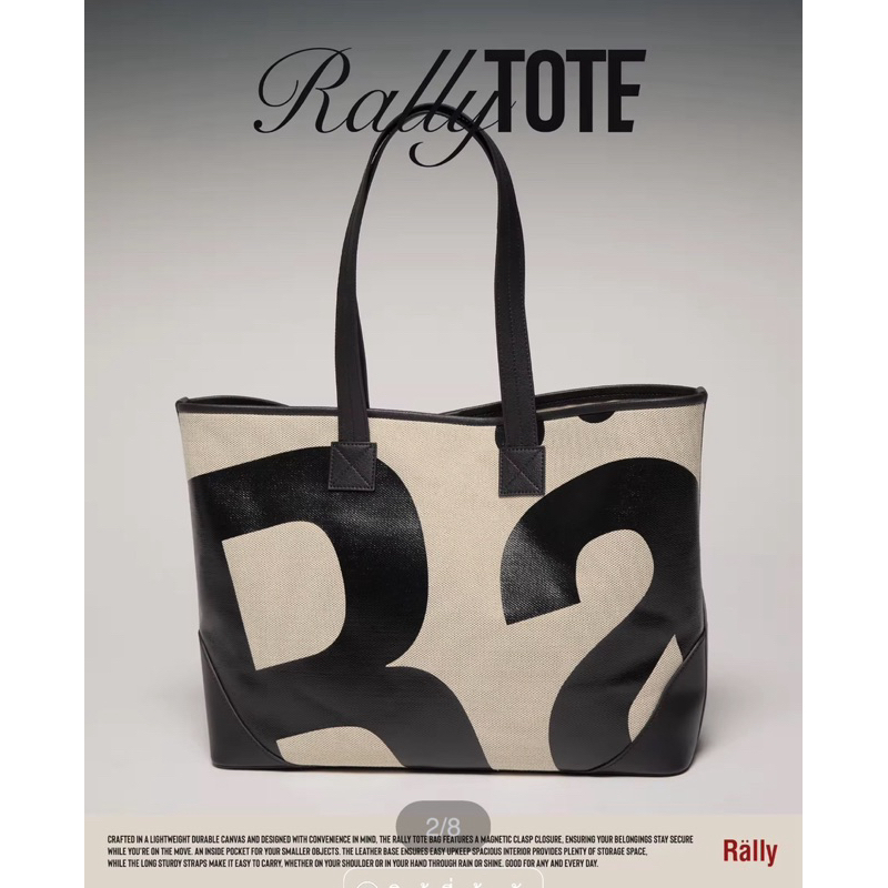 **28 Rolly Tote Bag โรลลี่ Rolly Movement กระเป๋าแฟชั่น กระเป๋าผ้า กระเป๋าใส่ของอเนกประสงค์ ของใช้คุ