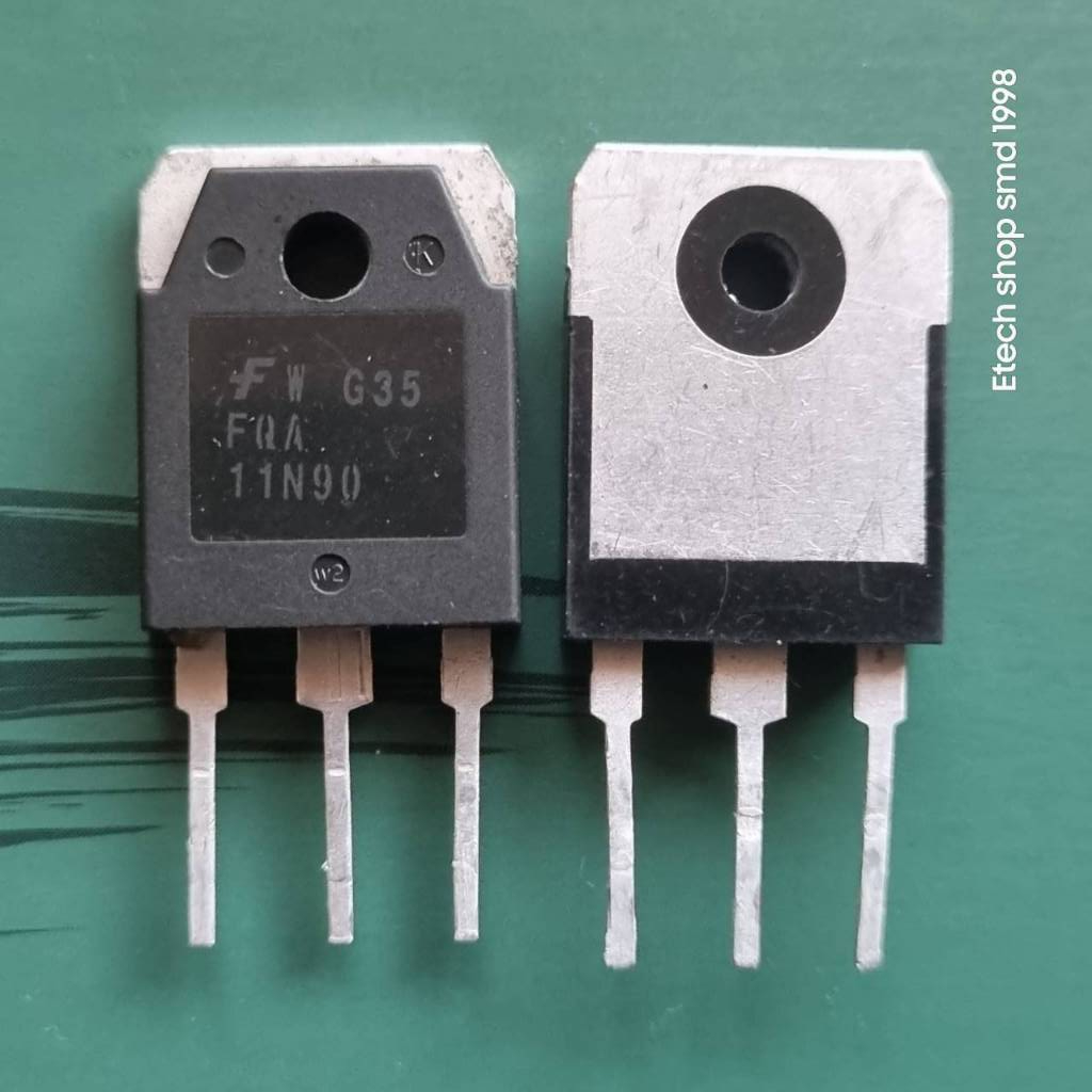 FQA11N90C 900V N-Channel MOSFETมอสเฟตอะไหล่แท้ของถอดมือสอง