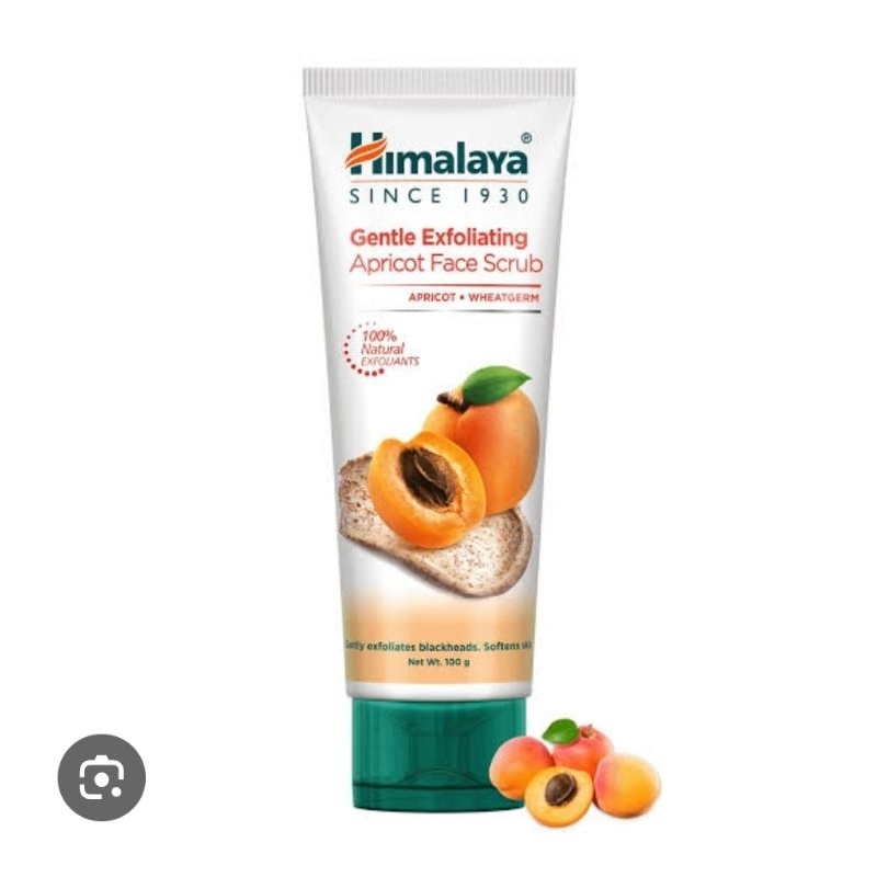 Himalaya Gentle Exfoliating apricot face scrub 100g