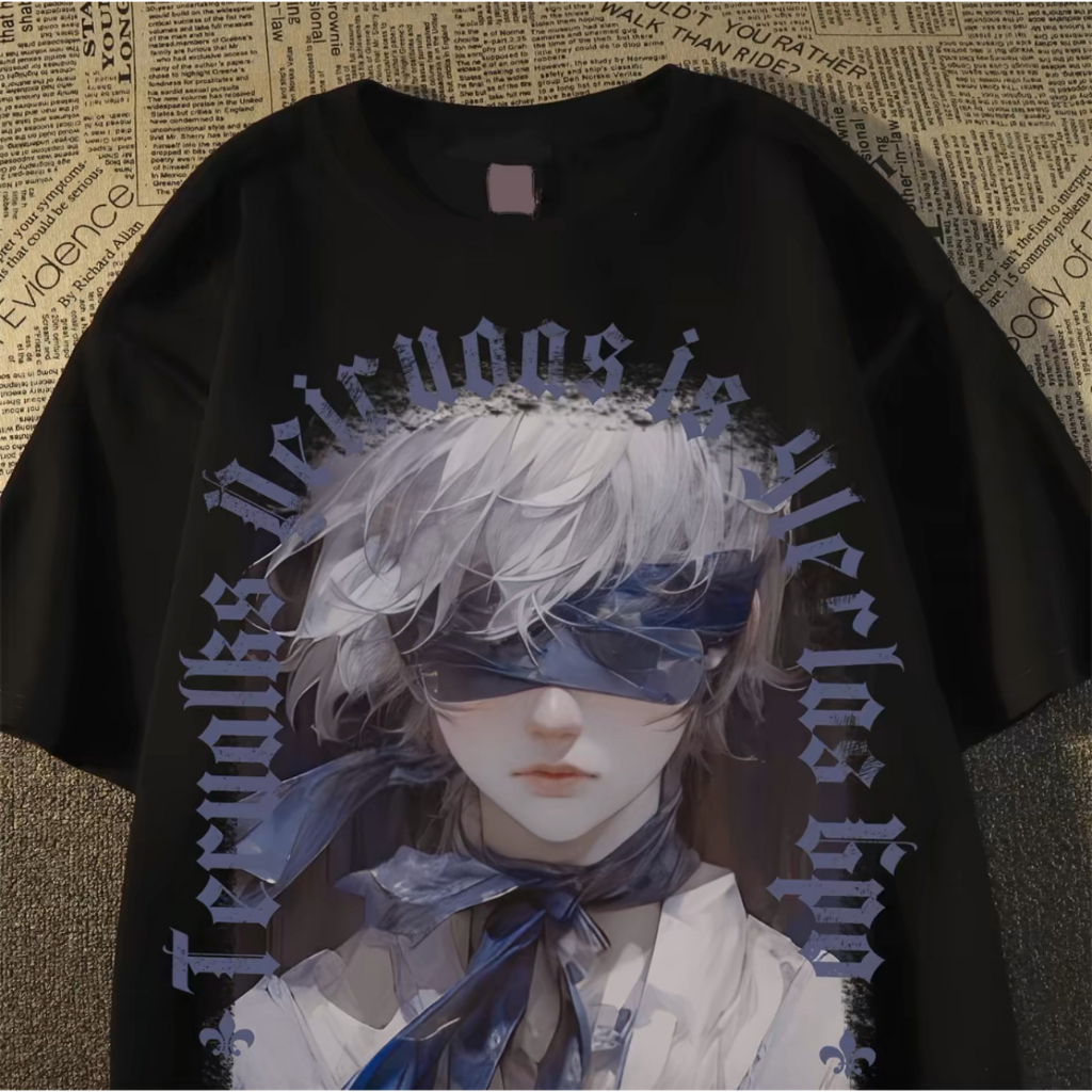 เสื้อยืด Oversize เสื้อยืดชาย แขนสั้น ไซซ์ คอกลม แฟชั่นฤดูร้อน สําหรับ