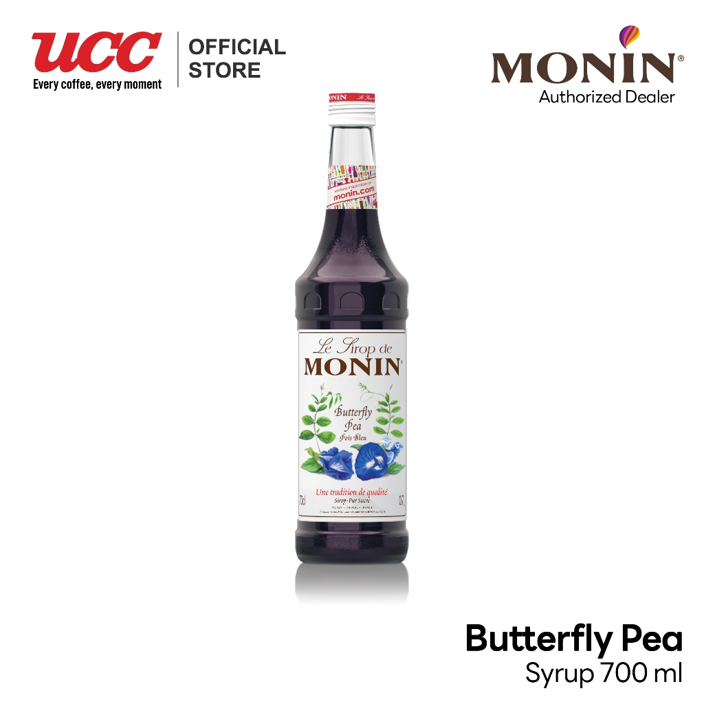 MONIN Butterfly Pea Flower Syrup น้ำเชื่อมกลิ่นอัญชัน 700ml.