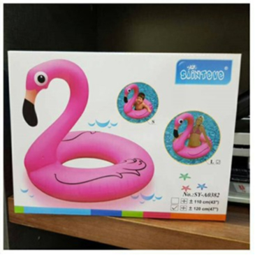 Sainteve ห่วงยางเป่าลม ฟลามิงโก้ (กล่อง) 120 cm. SY-0382