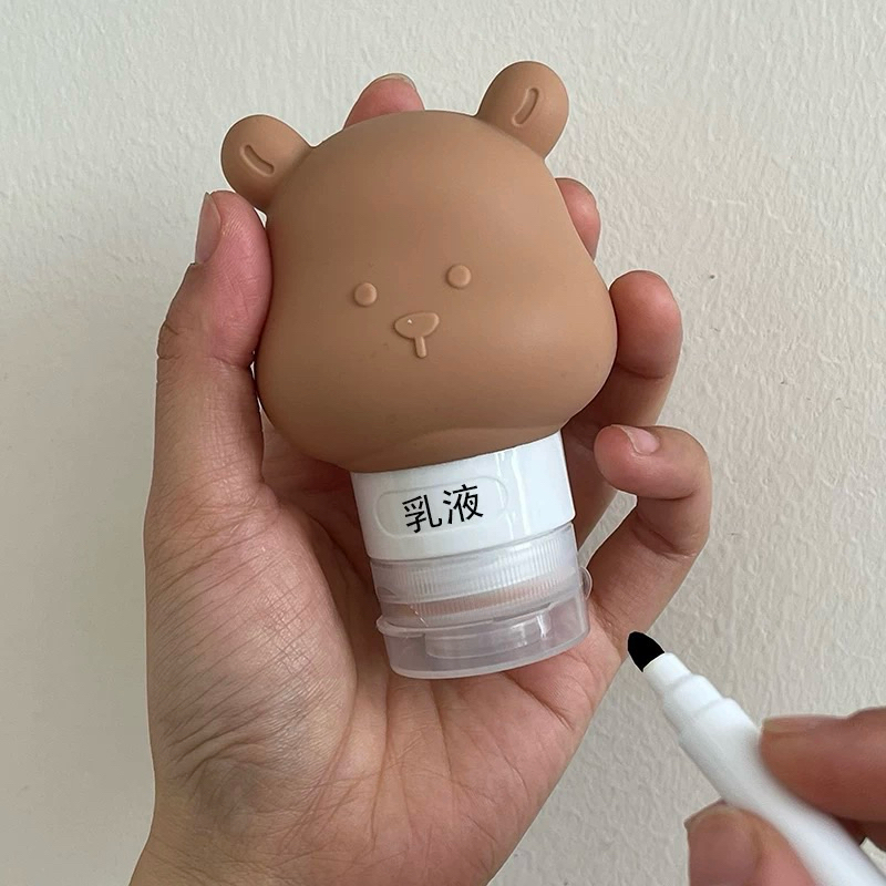 พร้อมส่ง🌈 ขวดแบ่งครีม Travel bottles น้องหมี Little Bear ขวดหมี หลอดบีบครีม ขวดพกพา ขวดซิลิโคน ไปเที่ยว พกพกง่าย 12006