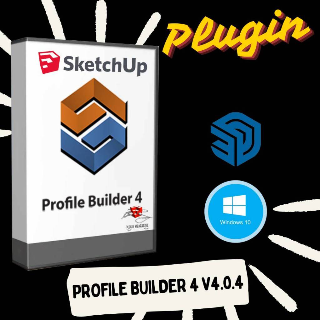 🍉Profile Builder 4 v4.0.4 | Plugin for Sketchup 2022-2025🍉