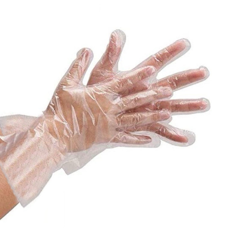 ถุงมือพลาสติก อเนกประสงค์ สำหรับย้อมผม 1คู่