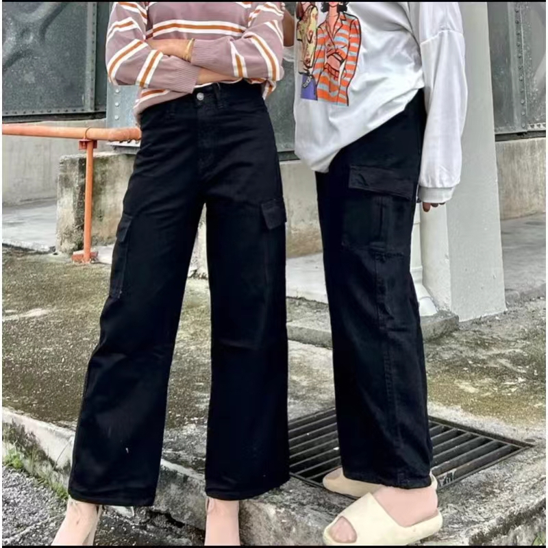 กางเกงยีนส์คาร์โก้ รุ่น Bombay Cargo Jeans