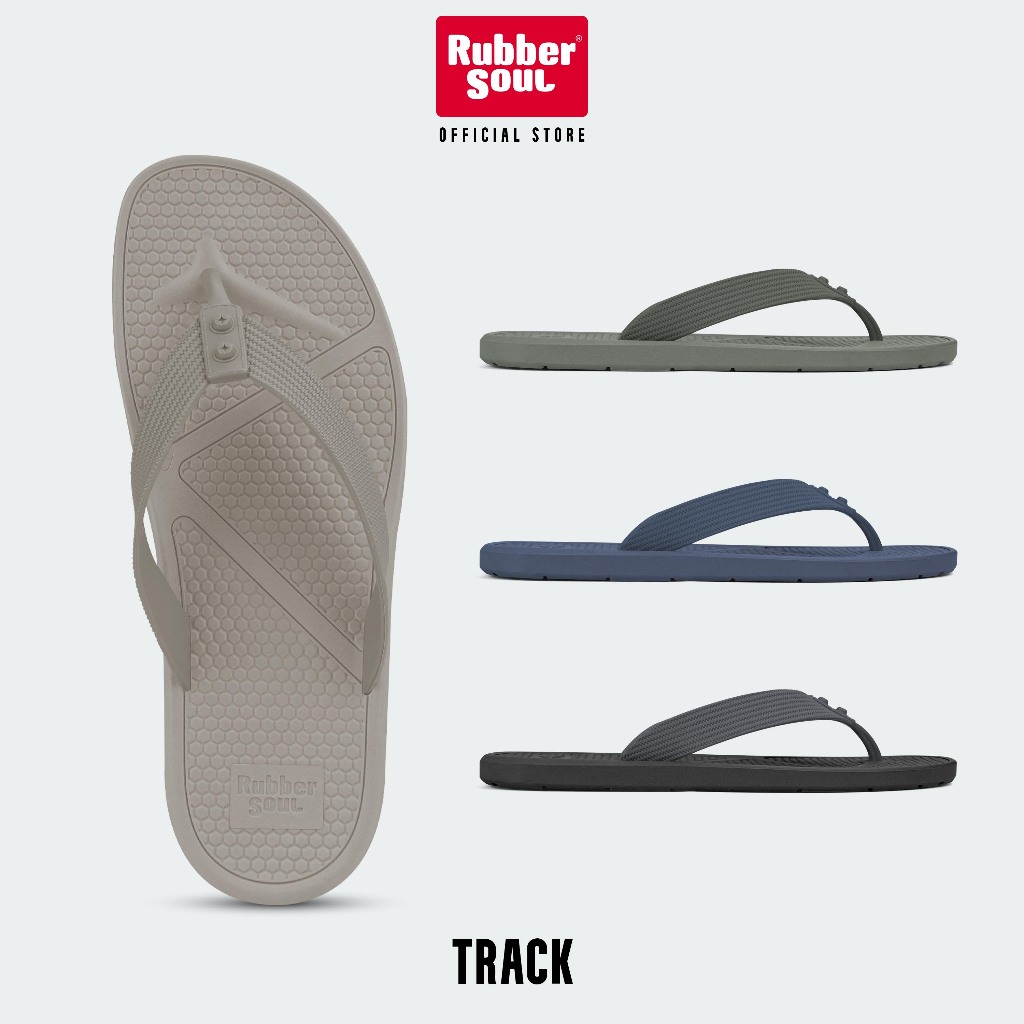 Rubber Soul รุ่น Track รองเท้าแตะแบบหนีบ ของแท้ 100%