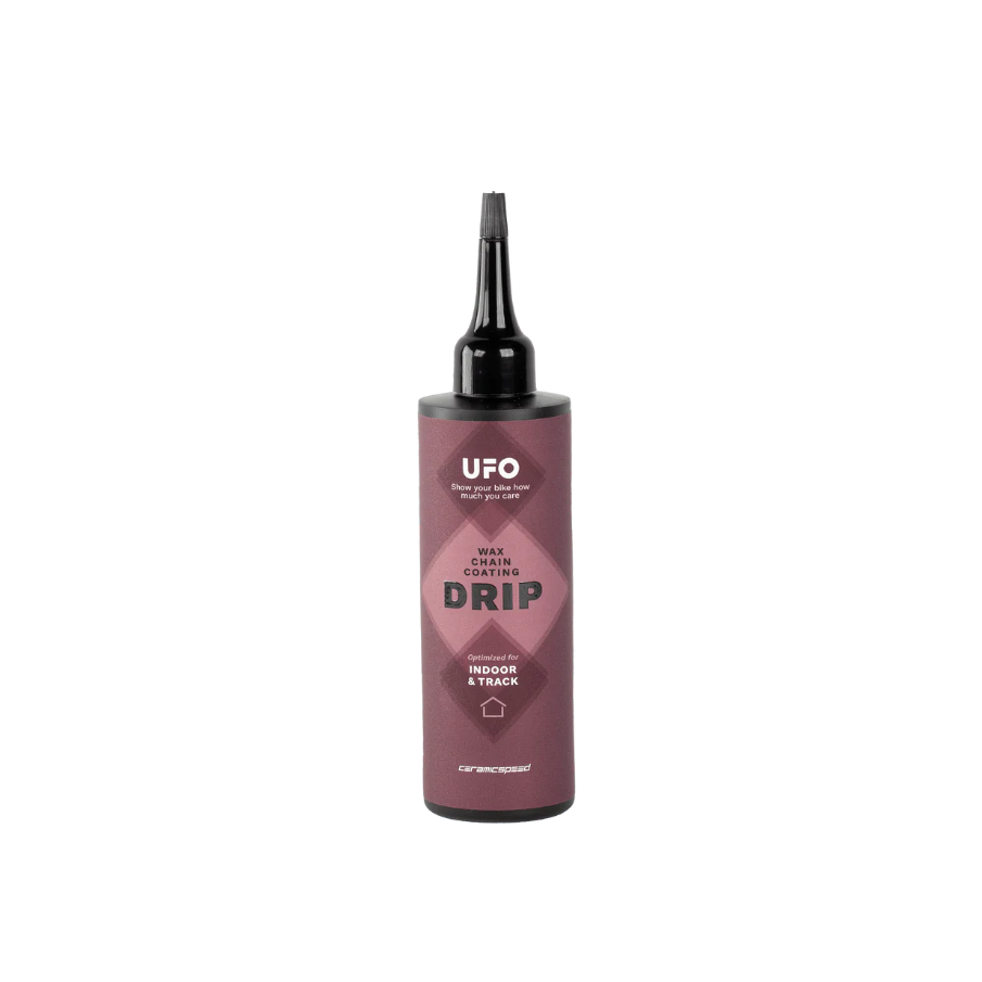 น้ำยาหยอดโซ่ Ceramicspeed UFO DRIP INDOOR 100 ml สำหรับในที่ร่ม เวโลโดรม หรือเทรนเนอร์