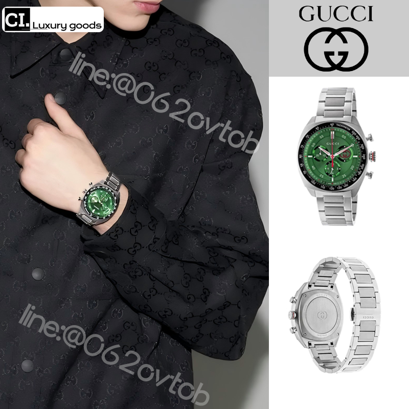 shopee ใหม่ถูกที่สุด💯⌚ของแท้ นาฬิกา Gucci Interlocking watch, 41 มม.