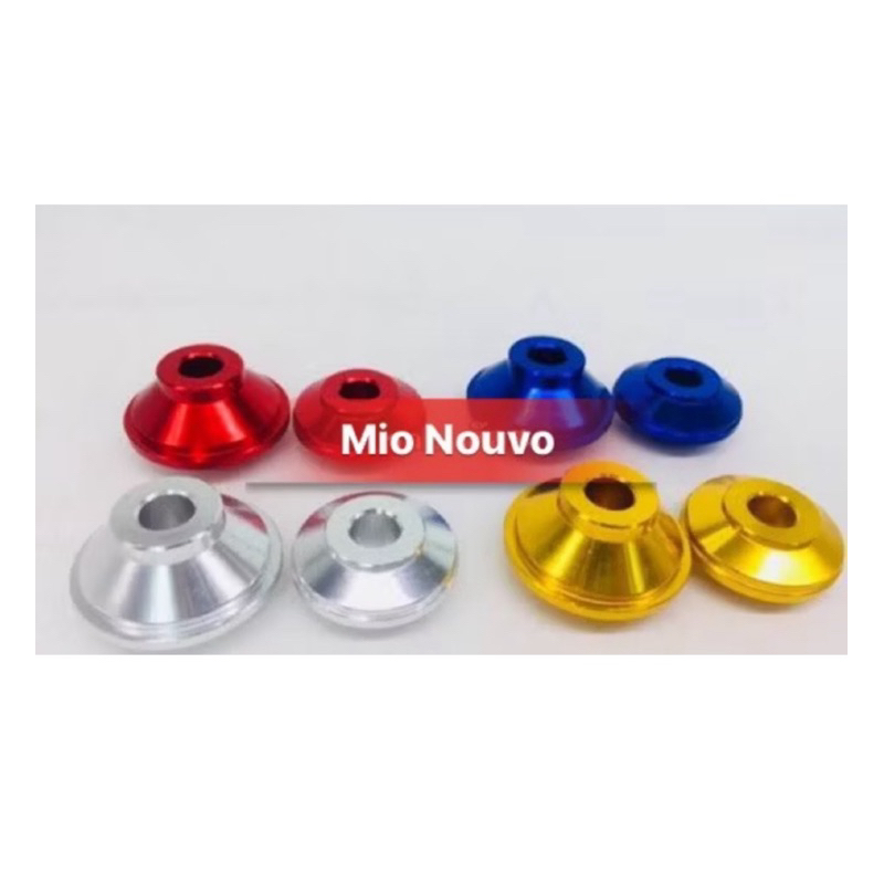 บูทล้อหน้าแต่งมีโอ,นูโว,ฟีโน่ MIO NOUVO MIO115 มิเนียม ลดน้ำหนัก บูชล้อmio
