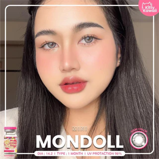 🔥คอนแทคเลนส์ ✨ขนาดมินิ✨ Mini Mondoll (kittykawaii) ✨ สี : Brown / Gray / Green