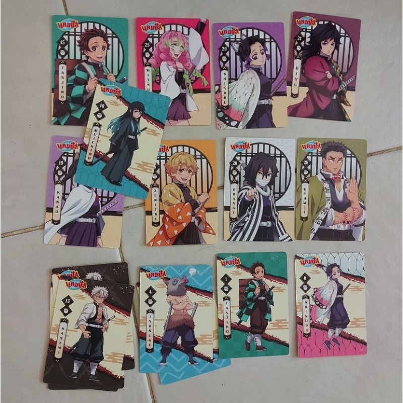 (พร้อมส่ง) การ์ด แคมปัส ดาบพิฆาตอสูร v.2 ภาค หมู่บ้านช่างตีดาบ