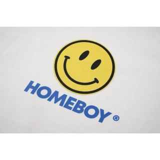 HOMEBOY เสื้อOVERSIZE HB.SMILECHOC คอตตอน100% ใส่ได้ทุกวัน