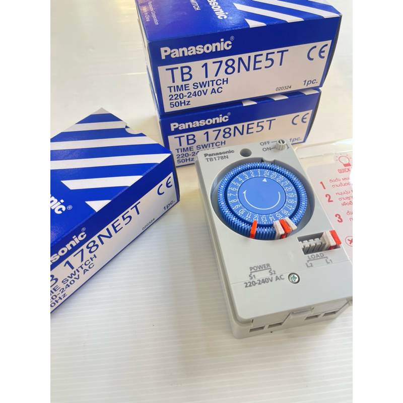 Panasonic® TB 178NE5T TIME SWITCH 220-240V AC 50Hz