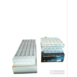 เข็มก้านพร้อมปลายพลาสติก 1 ชุด มี50อัน