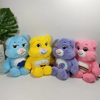 (พร้อมส่ง)Su202-COD -28 ซม.น้ำแข็งตุ๊กตาหมีสายรุ้งของเล่นน่ารักการ์ตูนตกแต่งบ้านสภาพอากาศหมีของเล่นผ่อนคลายเบาะโซฟาอารมณ