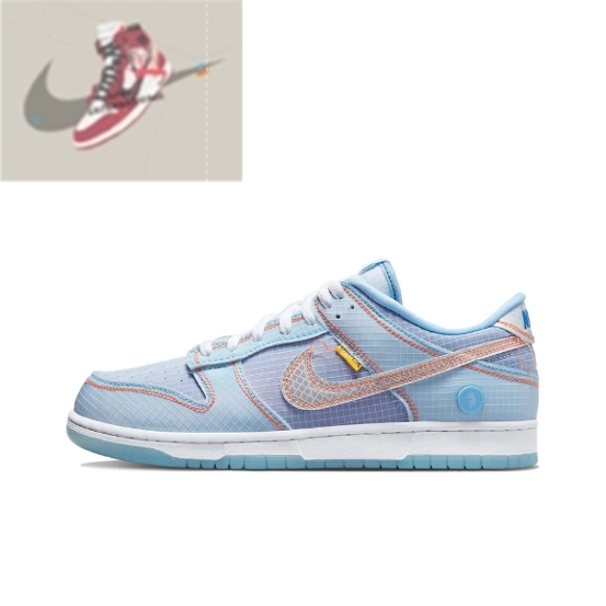 Union x Nike Dunk Low Argon Ether argon blue  ( ของแท้ 100 %)