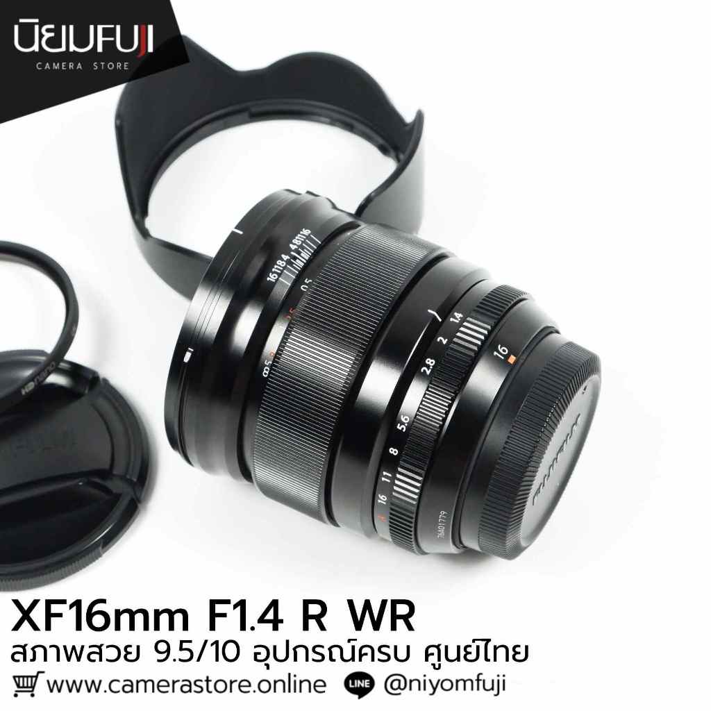 FUJINON XF16mm F1.4 ใช้งานปกติ ศูนย์ไทย