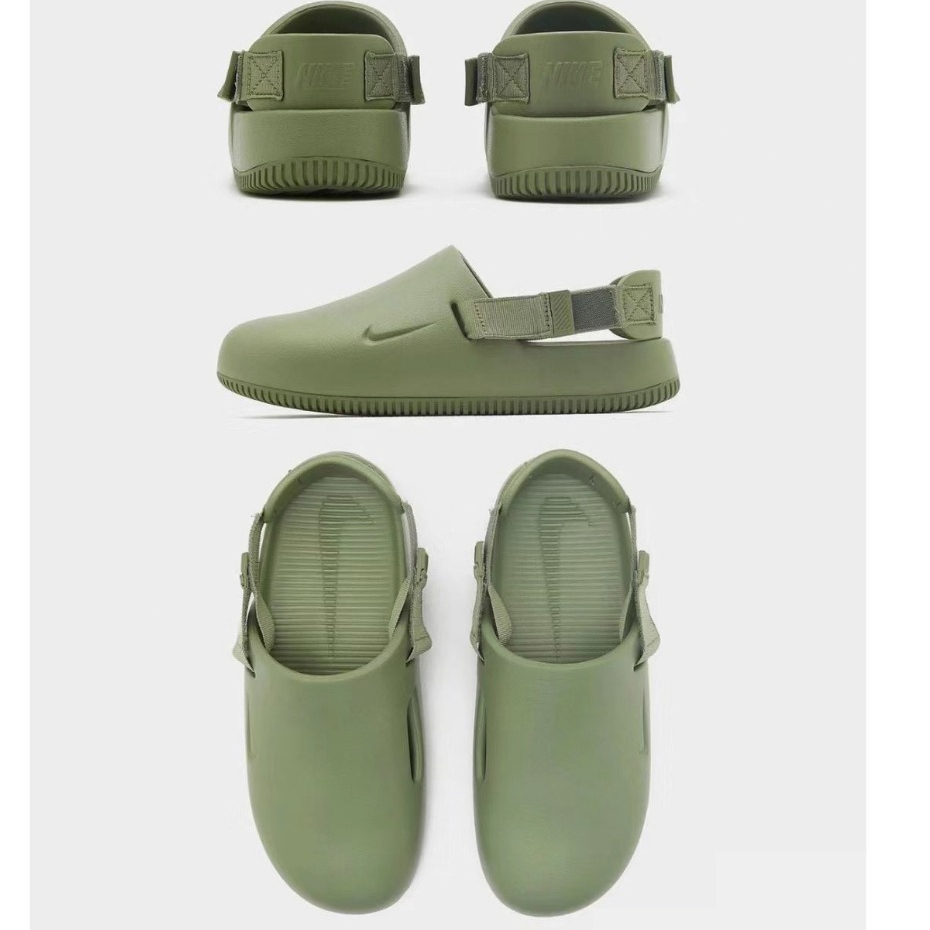 Nike Calm Slide พื้นหนา กันลื่น สําหรับผู้ชาย และผู้หญิง รองเท้าแตะลำลองแบบสวม สำหรับผู้ชาย ร้องเท้าแตะแบบสว