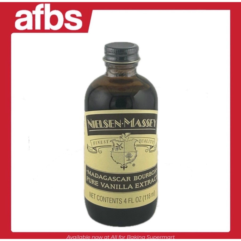 AFBS NIELSEN Massey Madagascar vanilla Extract 4 oz. #1110017