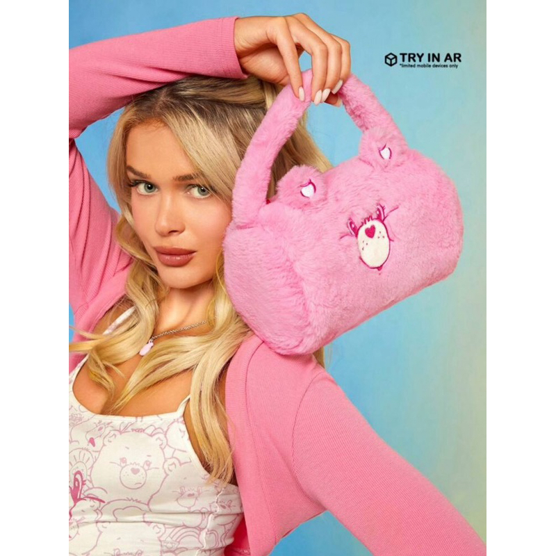 พร้อมส่ง กระเป๋าโท้ท Care Bearsแท้ %