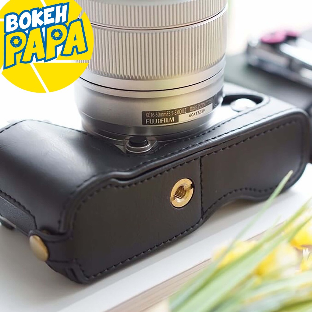 เคส Fuji XA3 / XA5 สามารถเปิดช่องแบตได้ ( เคส หนัง Camera Case / Full case / half case / เคส กล้อง ฟูจิ XA 3 / XA 5 )