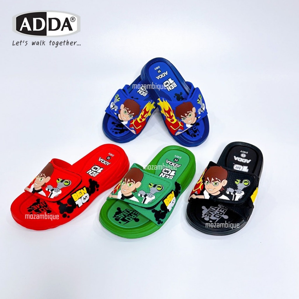 mozambique store -Adda รองเท้าสำหรับเด็ก รุ่น 31R1Y ลายเบนเทน Ben10 (สายปรับได้)