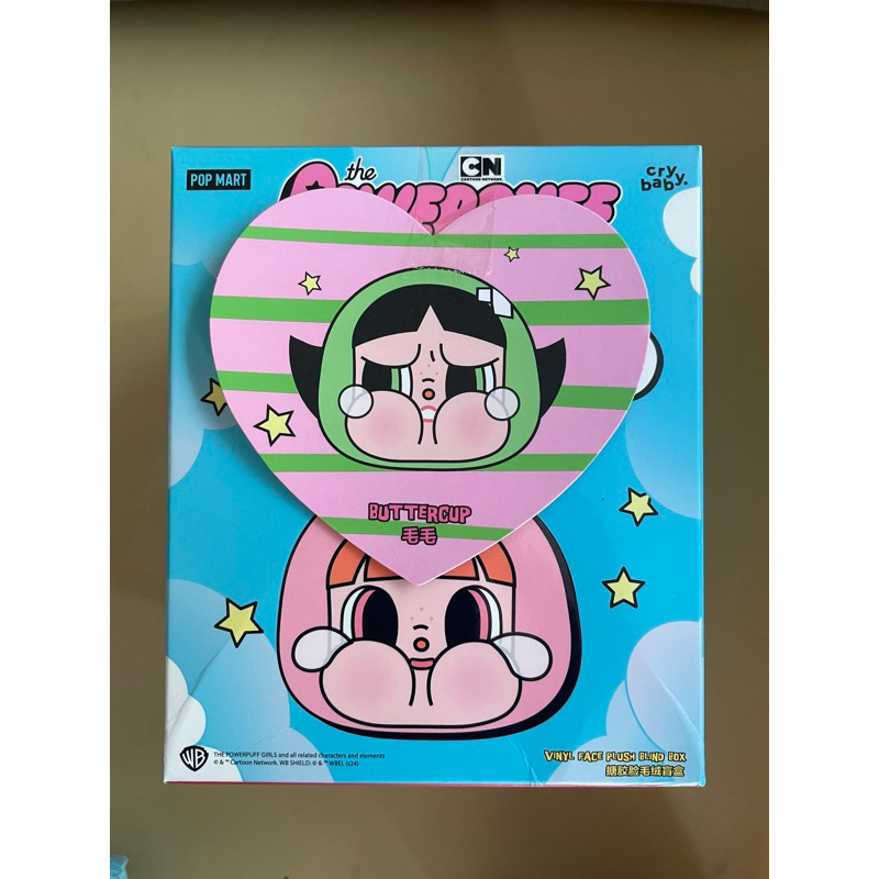 พร้อมส่ง ของแท้ Crybaby x Powerpuff Girl (เชคการ์ด)