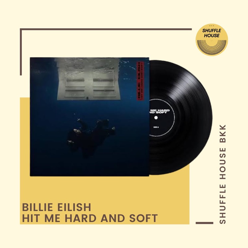 (จัดส่งฟรี) Billie Eilish Hit Me Hard And Soft Vinyl แผ่นเสียง/แผ่นไวนิล/แผ่นใหม่ซีล