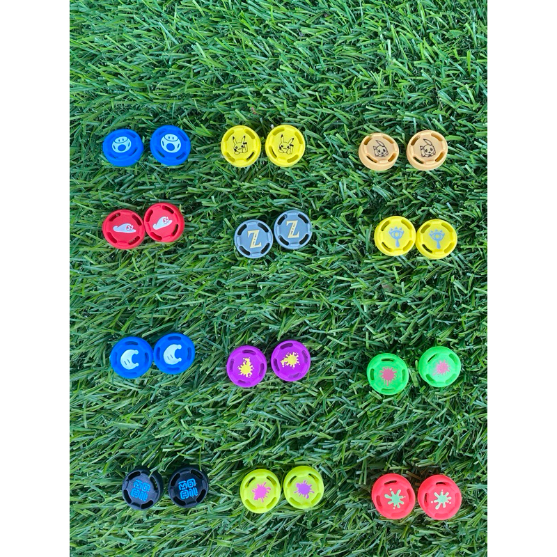 ปุ่มยาง/จุกยาง/ซิลิโคน อนาล๊อค⭐️(ราคาต่อคู่/2ชิ้น) สำหรับ Joy Con  🎉ซื้อ3คู่ แถม1 แจ้งช่องหมายเหตุ หรือทักแชท