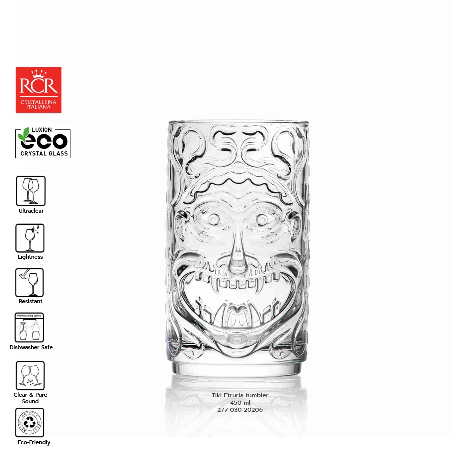 แก้วน้ำทรงสูง Tiki Etruria 450 ml