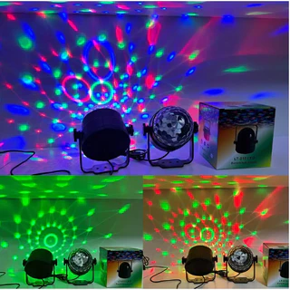 🔥ไฟดิสโก้ Disco Light ไฟเทค ไฟปาร์ตี้ ตามจังหวะ LED Party Light พร้อมรีโมท การควบคุมเสียง LED Party Light with Remote🔥