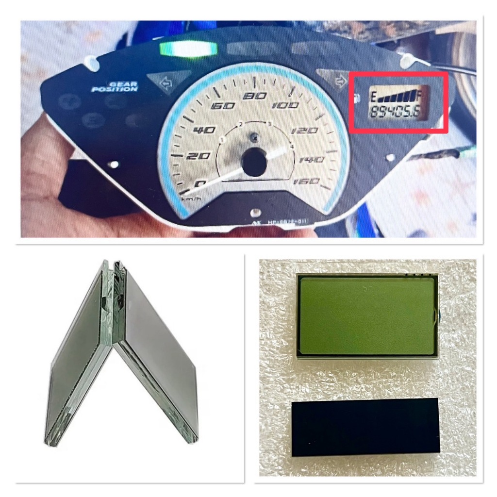 หน้าจอแก้วแท้ เกจ์น้ำมัน Wave125s , 125i, บังลม คาบู ไมล์ส้ม ไมล์ส้ม ใช้ได้