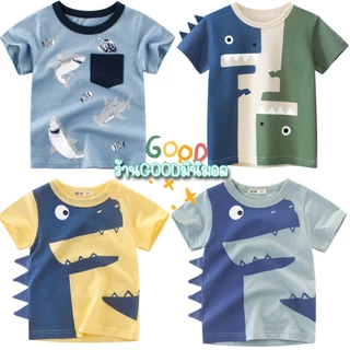 เสื้อผ้าเด็ก ใส่ได้ทั้งชายและหญิง มีไซส์ 100-140cm มีของพร้อมส่ง จากไทย(กทม.) ตรงปก สกรีนชัด สีสันสดใส