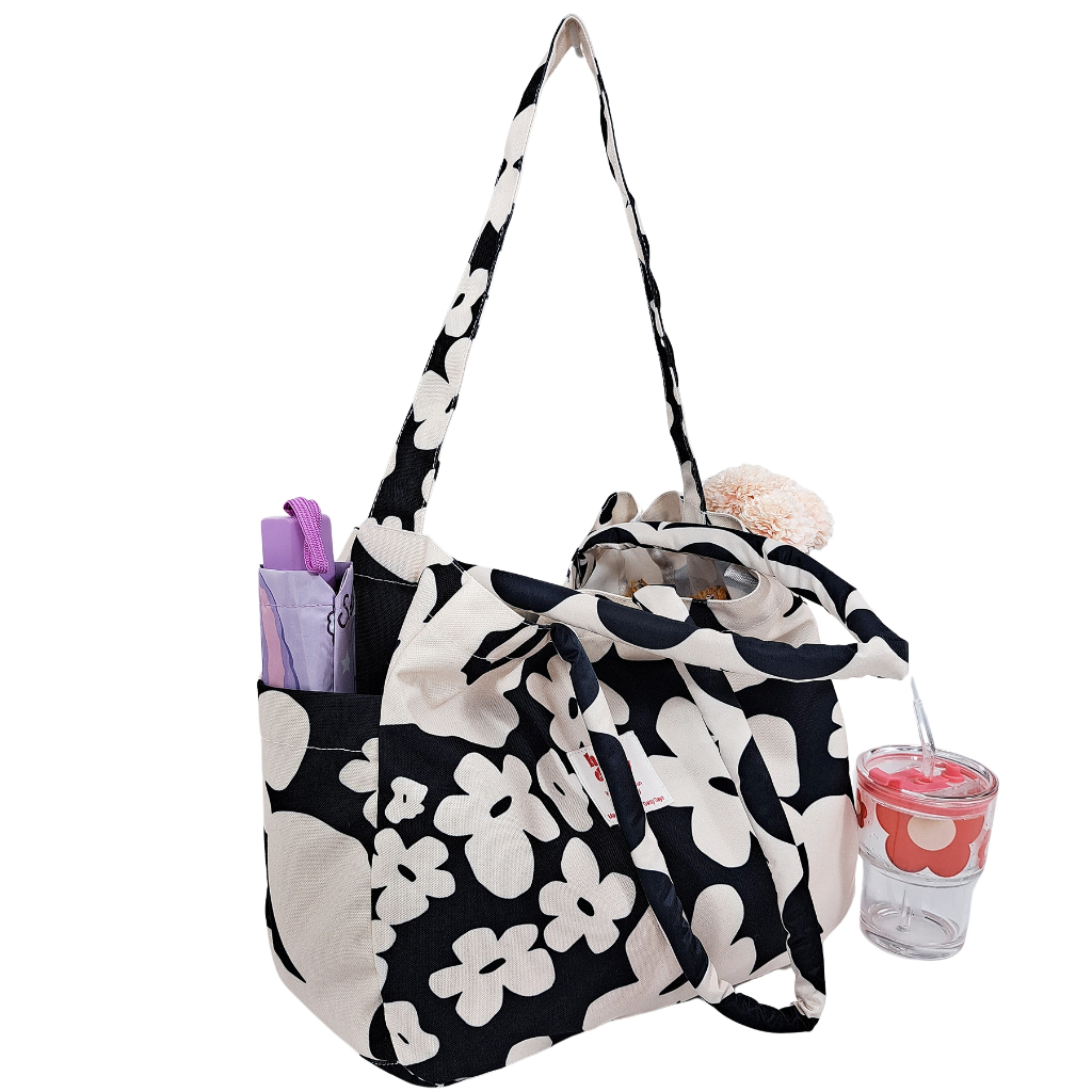 [Pre order] -กระเป๋า Weekend bag สะพายไหล่ ใส่โน๊ตบุ๊ค 15" iPad Pro ใส่เสื้อผ้าเที่ยว holiday