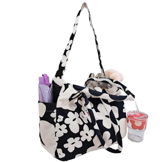 Pre รอ 3-7 วัน- Weekend bag สะพายไหล่ ใส่โน๊ตบุ๊ค 15" iPad Pro ใส่เสื้อผ้าเที่ยว holiday