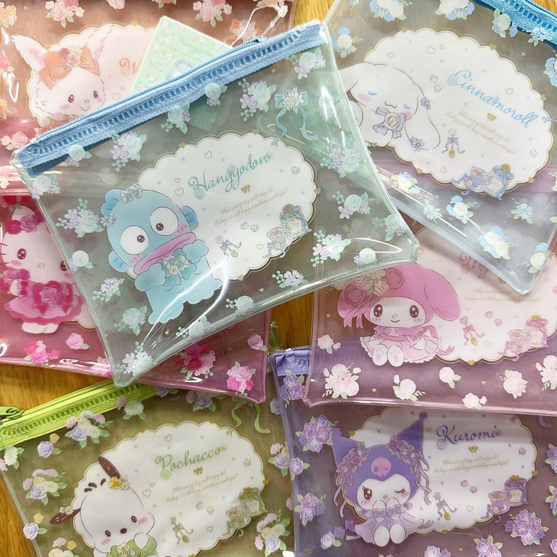 SanrioJapan กระเป๋าซิปกันน้ำ น่ารักๆ