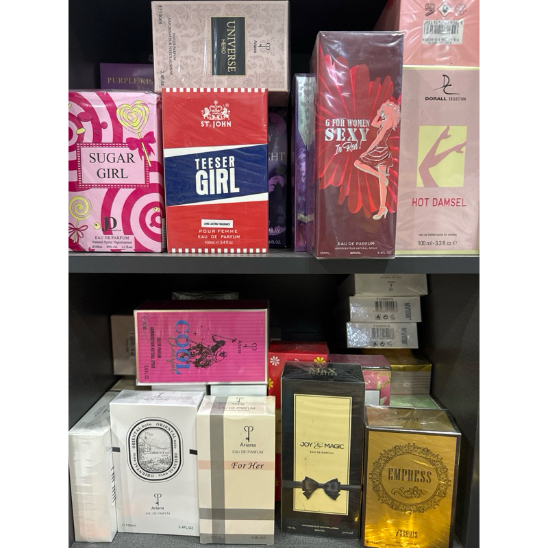 ส่งฟรีน้ำหอม Parfumขนาด 100MLมีทั้งของผู้หญิงและของผู้ชาย