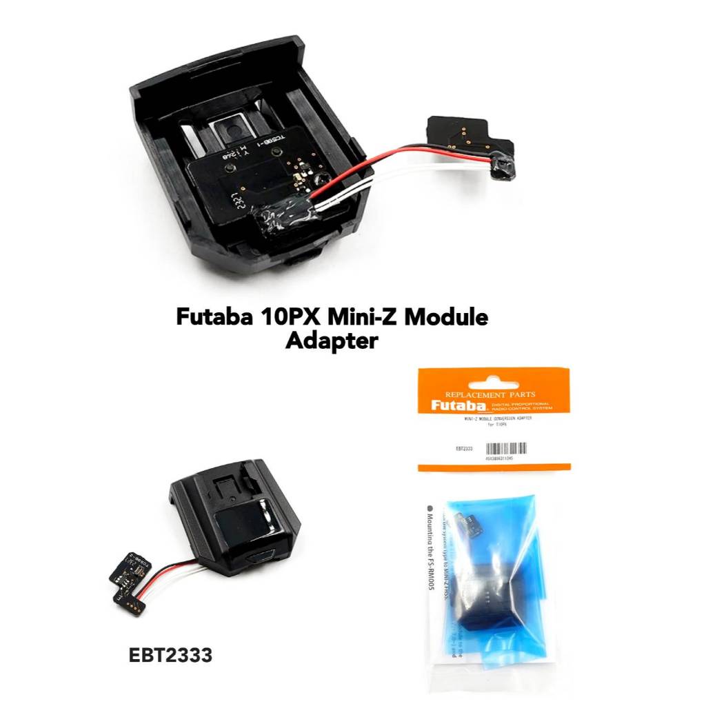 Futaba 10PX Mini-Z Module Adapter  EBT2333